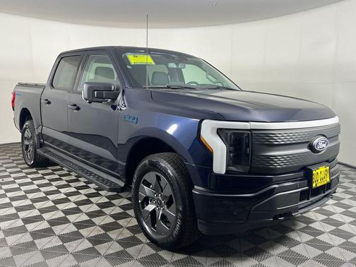 Blue 2024 Ford F-150 Lightning Flash