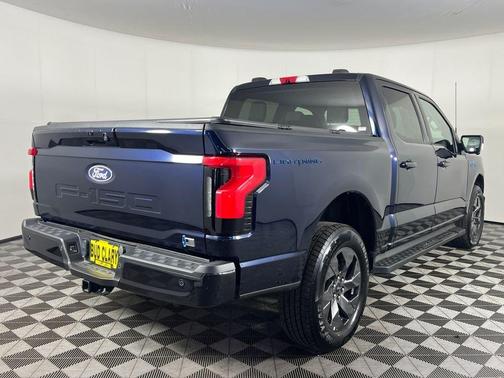 Blue 2024 Ford F-150 Lightning Flash