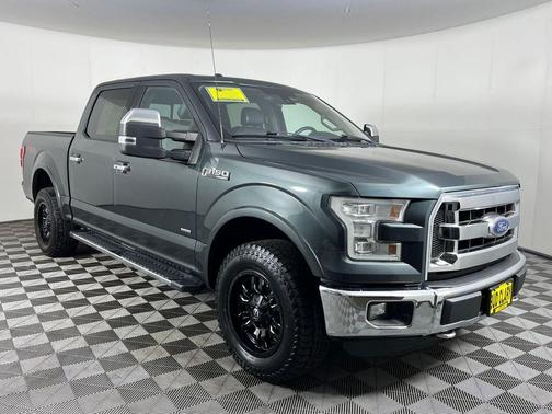 Gray 2015 Ford F-150 Lariat