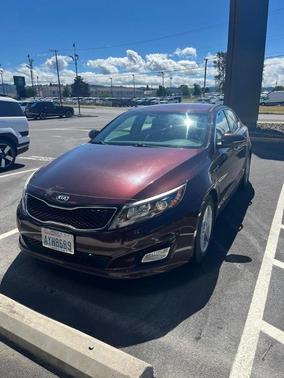 Red 2014 Kia Optima LX