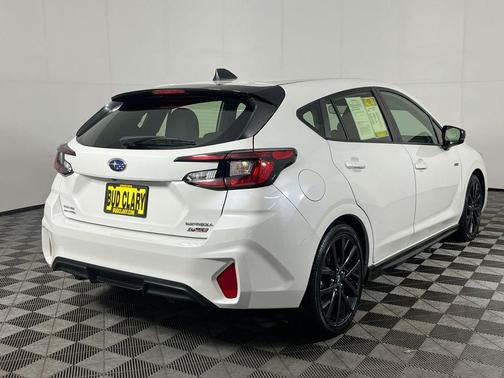 Crystal White Pearl 2024 Subaru Impreza RS