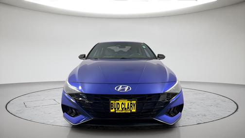 Blue 2023 Hyundai ELANTRA N Line