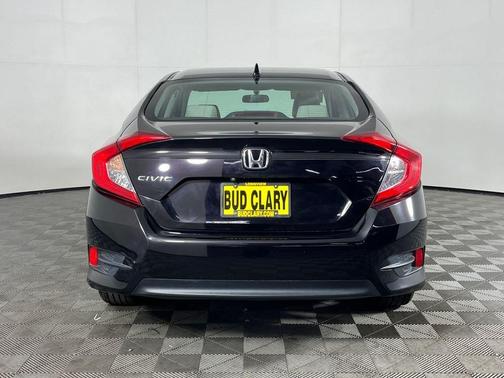Black 2017 Honda Civic EX