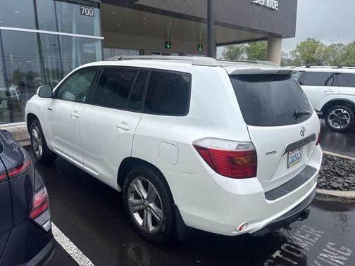 White 2008 Toyota Highlander Sport