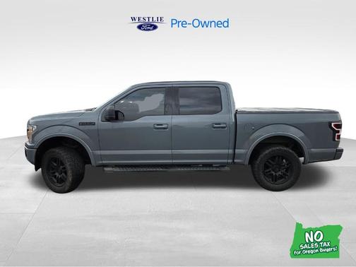Gray 2019 Ford F-150 XLT
