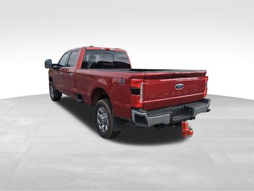 Red 2025 Ford F-350 Lariat Super Duty
