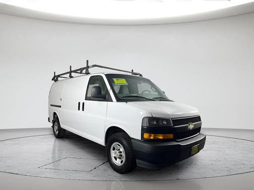 White 2019 Chevrolet Express 3500 Work Van