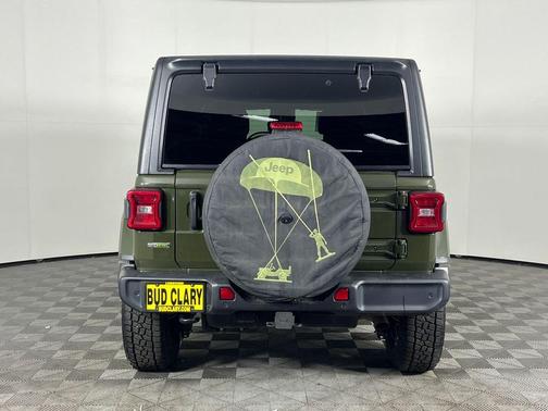 Green 2021 Jeep Wrangler Unlimited Sahara