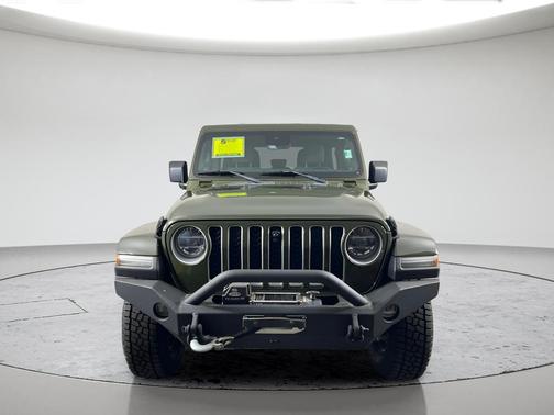 Green 2021 Jeep Wrangler Unlimited Sahara