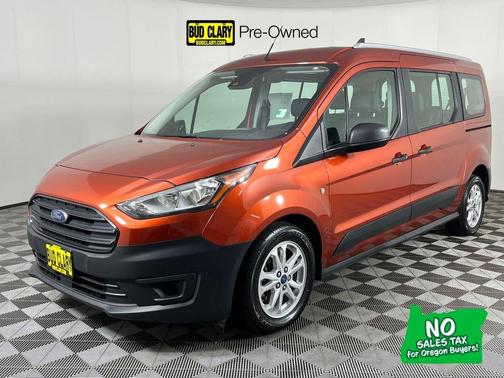 Orange 2022 Ford Transit Connect XL