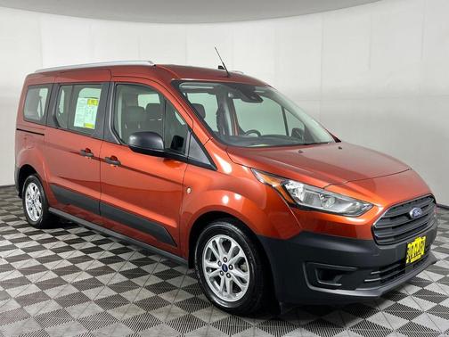 Orange 2022 Ford Transit Connect XL