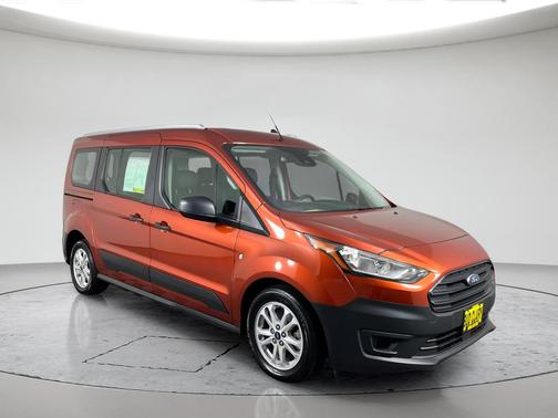 Orange 2022 Ford Transit Connect XL