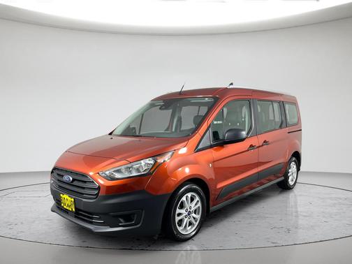 Orange 2022 Ford Transit Connect XL