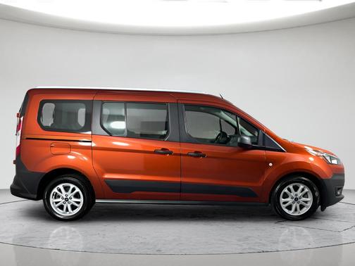 Orange 2022 Ford Transit Connect XL