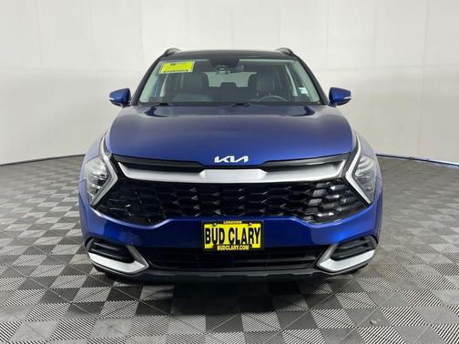 Blue 2025 Kia Sportage EX