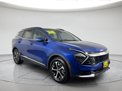 Blue 2025 Kia Sportage EX