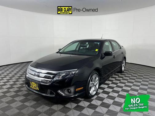 Black 2012 Ford Fusion Sport