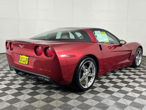 Red 2008 Chevrolet Corvette
