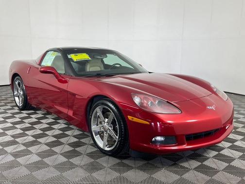 Red 2008 Chevrolet Corvette