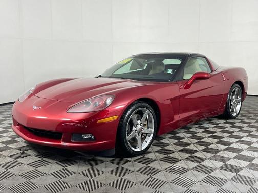 Red 2008 Chevrolet Corvette