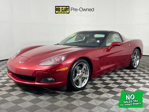 Red 2008 Chevrolet Corvette