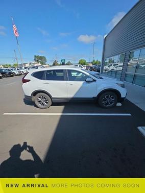 White 2021 Honda CR-V EX-L