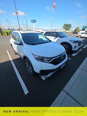 White 2021 Honda CR-V EX-L