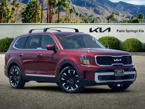 Red 2024 Kia Telluride SX
