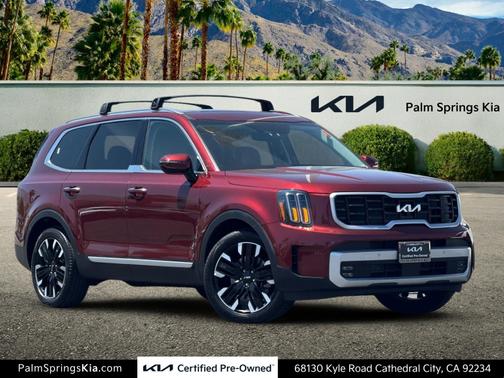 Red 2024 Kia Telluride SX