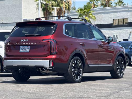 Red 2024 Kia Telluride SX