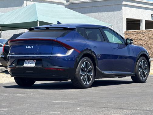 Blue 2024 Kia EV6 Wind