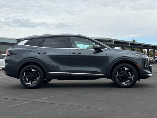 Gray 2026 Kia Sportage Hybrid EX