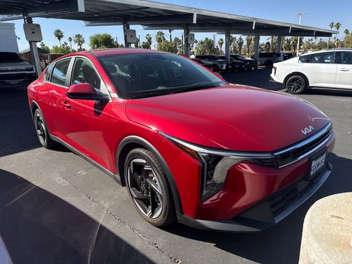 Currant Red 2025 Kia K4 EX