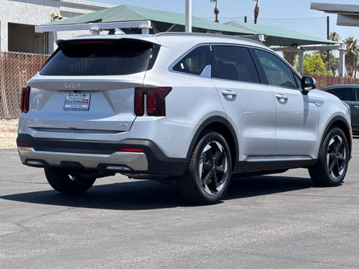 Silky Silver 2025 Kia Sorento Hybrid EX