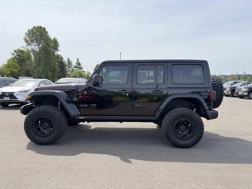 Black Clearcoat 2019 Jeep Wrangler Unlimited Rubicon