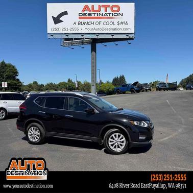 Magnetic Black 2017 Nissan Rogue SL