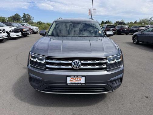 Platinum Gray Metallic 2019 Volkswagen Atlas 3.6L S