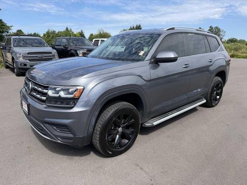 Platinum Gray Metallic 2019 Volkswagen Atlas 3.6L S