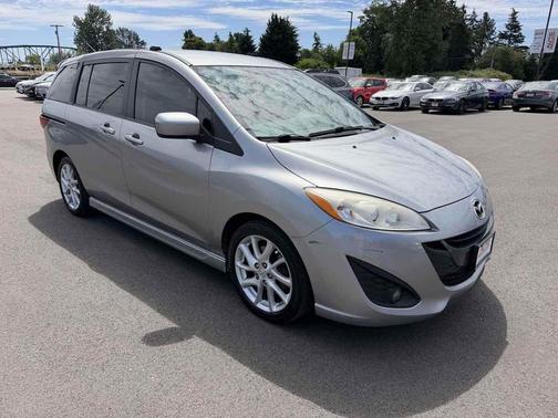 Liquid Silver Metallic 2012 Mazda Mazda5 Touring
