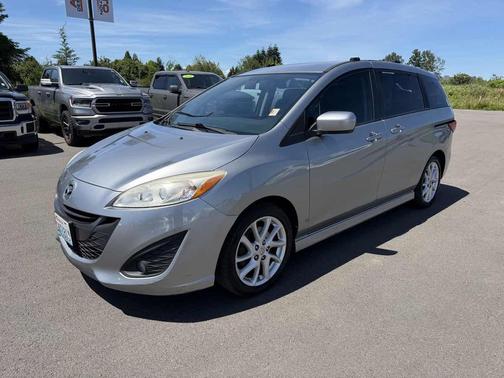 Liquid Silver Metallic 2012 Mazda Mazda5 Touring