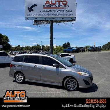 Liquid Silver Metallic 2012 Mazda Mazda5 Touring