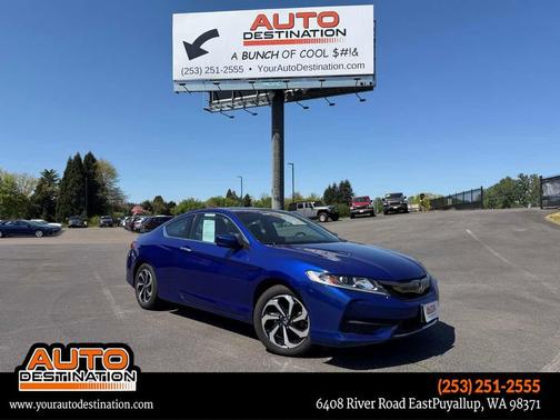 Still Night Pearl 2016 Honda Accord LX-S