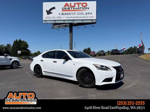 Ultra White 2015 Lexus LS 460 Crafted Line