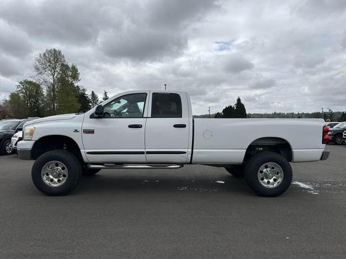 Bright White 2007 Dodge Ram 2500 SLT Quad Cab