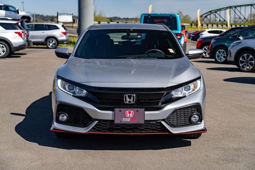 Lunar Silver Metallic 2018 Honda Civic Sport