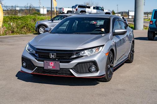 Lunar Silver Metallic 2018 Honda Civic Sport