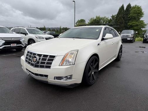 White Diamond Tricoat 2012 Cadillac CTS Premium