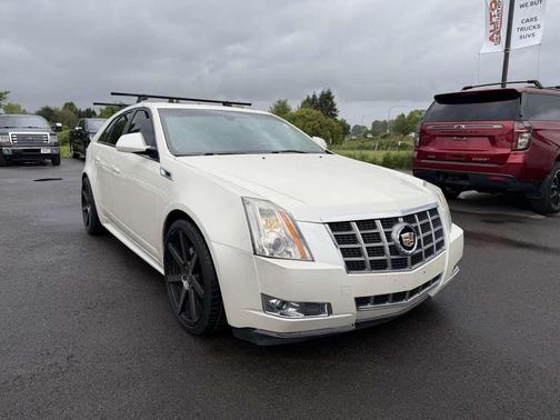 White Diamond Tricoat 2012 Cadillac CTS Premium