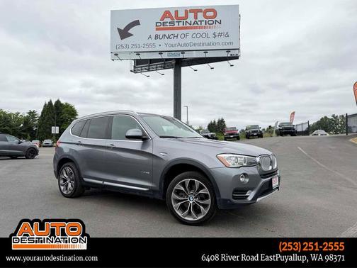 Silver 2017 BMW X3 xDrive35i