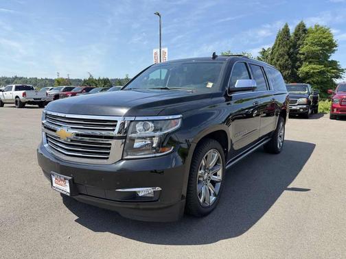 Black 2015 Chevrolet Suburban 1500 LTZ